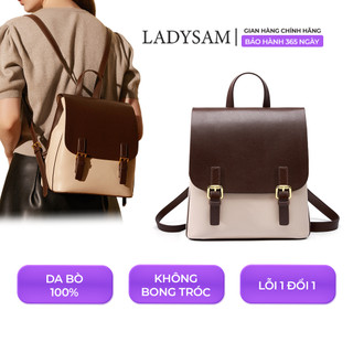  Balo Nữ Thời Trang Da Thật Cao Cấp Phong Cách Trẻ Trung Hiện Đại Size 23 LADYSAM LDS2287 