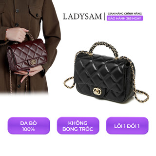  Túi Đeo Chéo Đeo Vai Xách Tay Nữ Mini Bag Crossbody Da Bò Mềm Mại Size 19 LADYSAM LDS2901 
