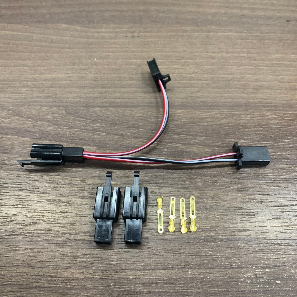 TV18 - DÂY JACK CHUYỂN RA 2 ĐÈN L4X & 2 ĐÈN MINI, DÙNG CHO XE MÁY