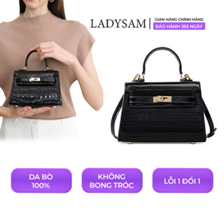 Túi Xách Tay Nữ Mini Bag Đeo Chéo Đeo Vai Size 20 Vân Da Cá Sấu Dập Nổi LADYSAM LDS2212