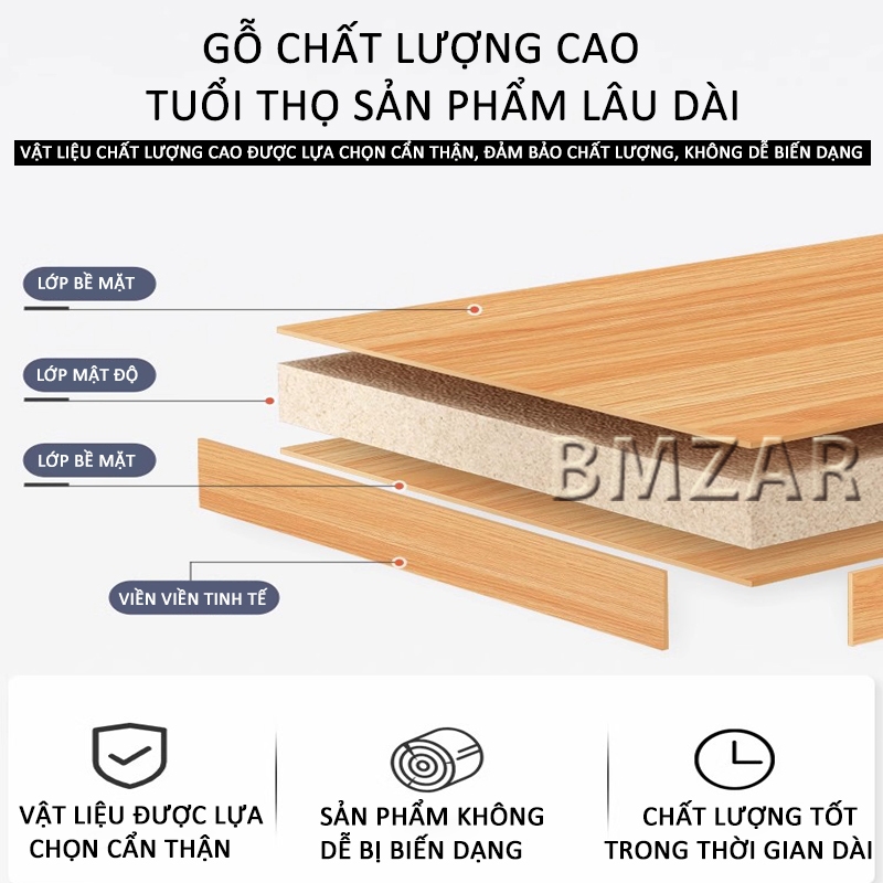 Bmzar Kệ sách lưu trữ mở với nhiều ngăn để lưu trữ đồ đạc được phân loại và tiết kiệm không gian | BigBuy360 - bigbuy360.vn