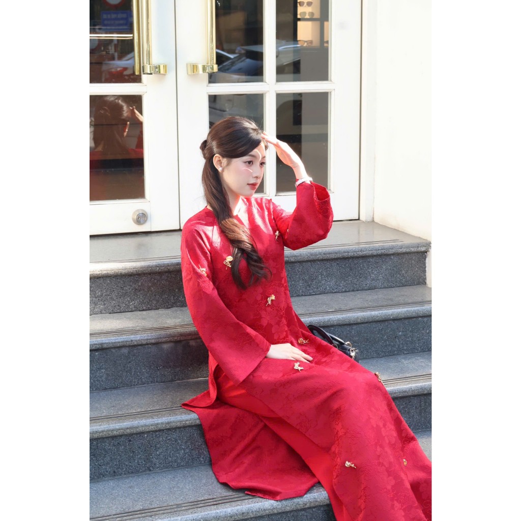 hiin.design x hiin.product - Áo dài Uyển Như (Đã kèm quần)