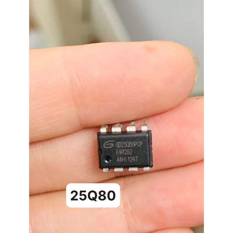 IC nguồn - ic nhớ 8 chân cắm: 25Q80 - 25F80 - 25T80 - 25T16