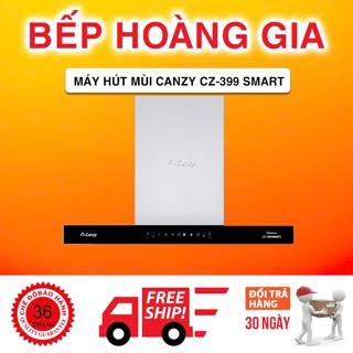 Máy hút mùi Canzy CZ 399 Smart Kiểu Dáng chữ T êm ái, lực hút lớn, Công suất lớn