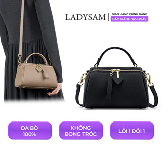Túi Xách Cầm Tay Nữ Đeo Chéo Đeo Vai Da Thật Mềm Mại Cho Nàng Đi Tiệc Đi Chơi Size 21 LADYSAM LDS2609