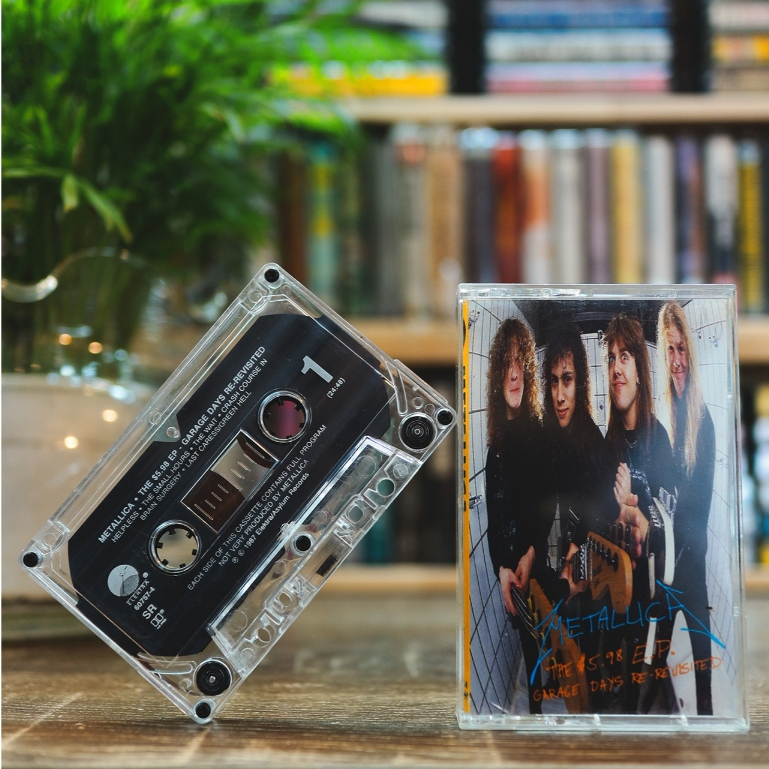 Băng Cassette Tape Gốc EP | Thrash, Metal, Punk | Metallica – The $5.98 EP - Garage Days Re-Revisite