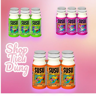 Sữa Chua Uống Vinamilk Susu 1 Lốc 6 Chai 80ml