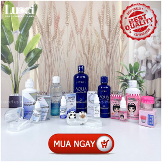 Nước NGÂM LENS Aqua B5/ Fresh eyes / Fenz- pro b5- Phụ kiện lens - Làm mềm lens . Supistorelens