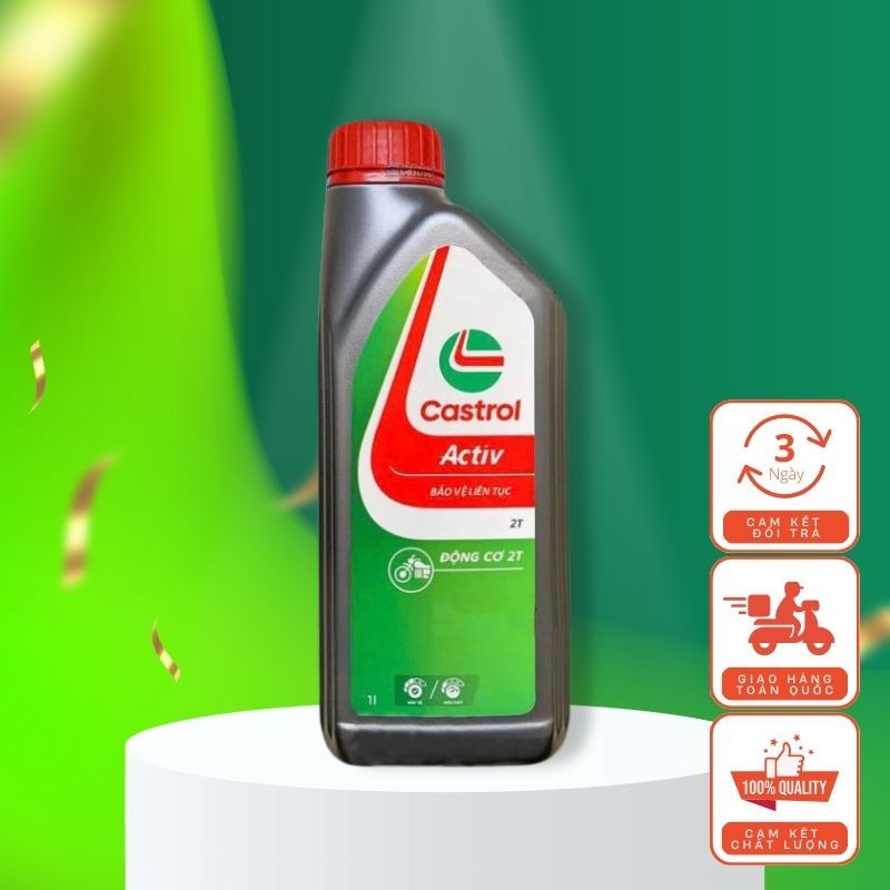 Dầu Nhớt Động Cơ 2 Thì Castrol Activ 2T 1000ml