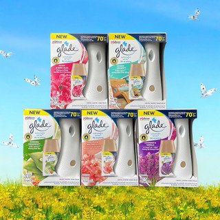  Bộ máy xịt thơm phòng tự động Glade 252ml có lẻ lõi  nhập khẩu Thái Lan 