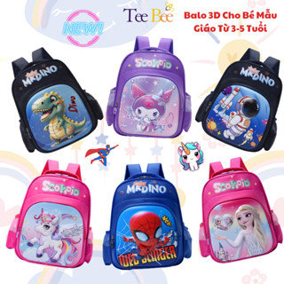 Balo Đi Học Hình Động Vật Kuromi Labubu Dễ Thương Chống Nước, Cặp Sách Mẫu Giáo Mầm Non Cho Bé Trai Bé Gái