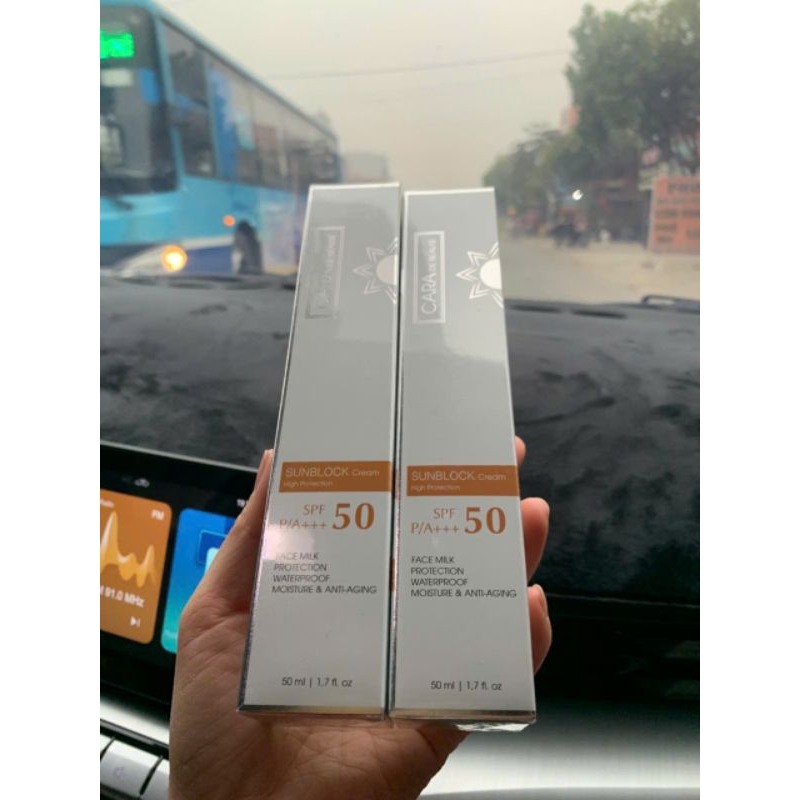 Kem Chống Nắng Cara mẫu mới 30ml bảo vệ da