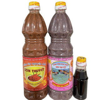 1kg măm tôm và 1kg mắm tép tặng 100ml nước mắm mực ba làng thanh hóa