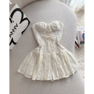  Đầm Kiểu Cúp Ngực Viền Ren Anna - Yubi Dress 