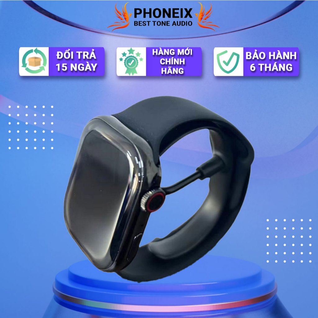 Đồng Hồ Thông Minh BT-HK9 PRO+ | Màn Hình 2.1 inch | Bluetooth Gọi Điện | Đo Nhịp Tim, Huyết Áp, SpO