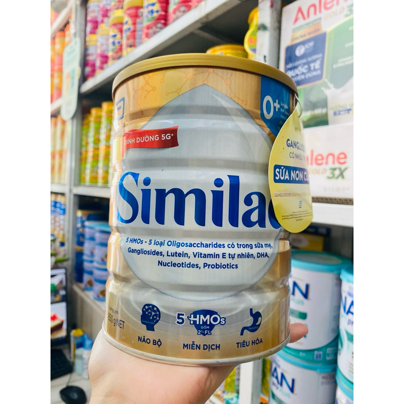 [date T12/2027] Sữa bột similac 0+ mẫu mới 5G