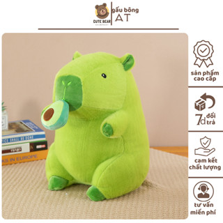  Mới Xanh Bơ Capybara Gấu Bông Capipara Hồng Búp Bê Trẻ Em Sang Trọng Búp Bê Quà Tặng Sinh Nhật 