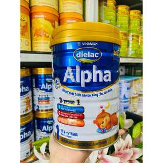 Dielac Alpha số 1, số 2 lon 900g
