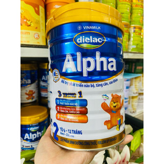 Dielac Alpha số 1, số 2 lon 900g