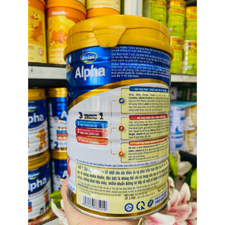 Dielac Alpha số 1, số 2 lon 900g