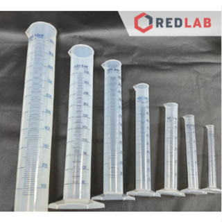 Ống đong nhựa PP in vạch xanh ONELAB 10 25 50 100 250 500ml, đáy lục giác, chịu nhiệt, có VAT