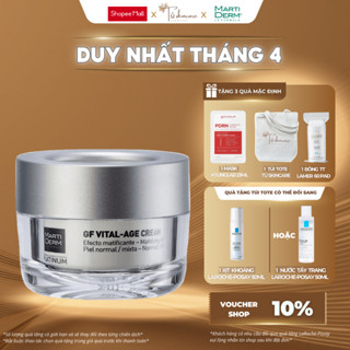 Kem Dưỡng Ẩm Phục Hồi, Kem Chống Lão Hóa Đa - Martiderm Platinum GF Vital Age Cream Normal/mixed Skin 50ML
