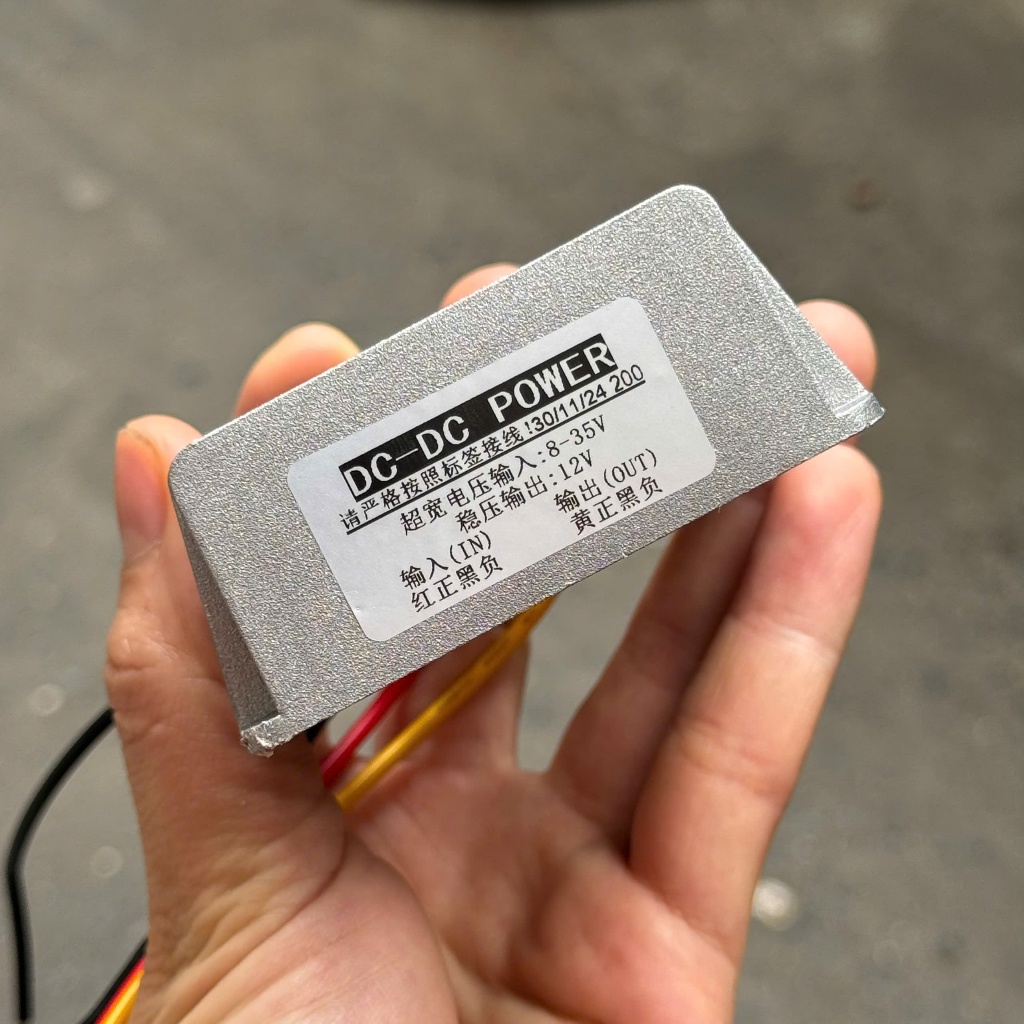 Bộ ổn áp điện DC 12V sang DC 12V 5A