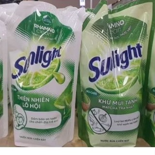Nước Rửa Chén, Nước Rửa Bát Sunlight Thiên Nhiên, An Toàn Khi Dùng Cho Chén Đĩa Trẻ Em, Túi 2kg Có Nắp Vặn Tiện Dụng.