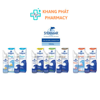 STERIMAR NƯỚC BIỂN SÂU, XỊT MŨI CHO TRẺ EM VÀ NGƯỜI LỚN, KHÁCH HÀNG XEM DATE Ở PHẦN MÔ TẢ GIÚP SHOP NHEN!!!