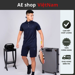  Bộ thể thao Adidas chất thun mát viền may chắc chắn Ae Shop MK710 Bộ quần áo hè nam chất thun lạnh cổ polo túi khoá 