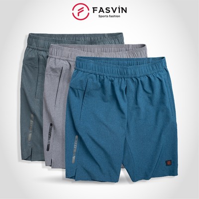 Quần Đùi Nam FASVIN Vải Gió Đẹp Hàng Nhà Máy Chất Lượng Cao Thể Thao Hay Mặc Nhà S23554.HN