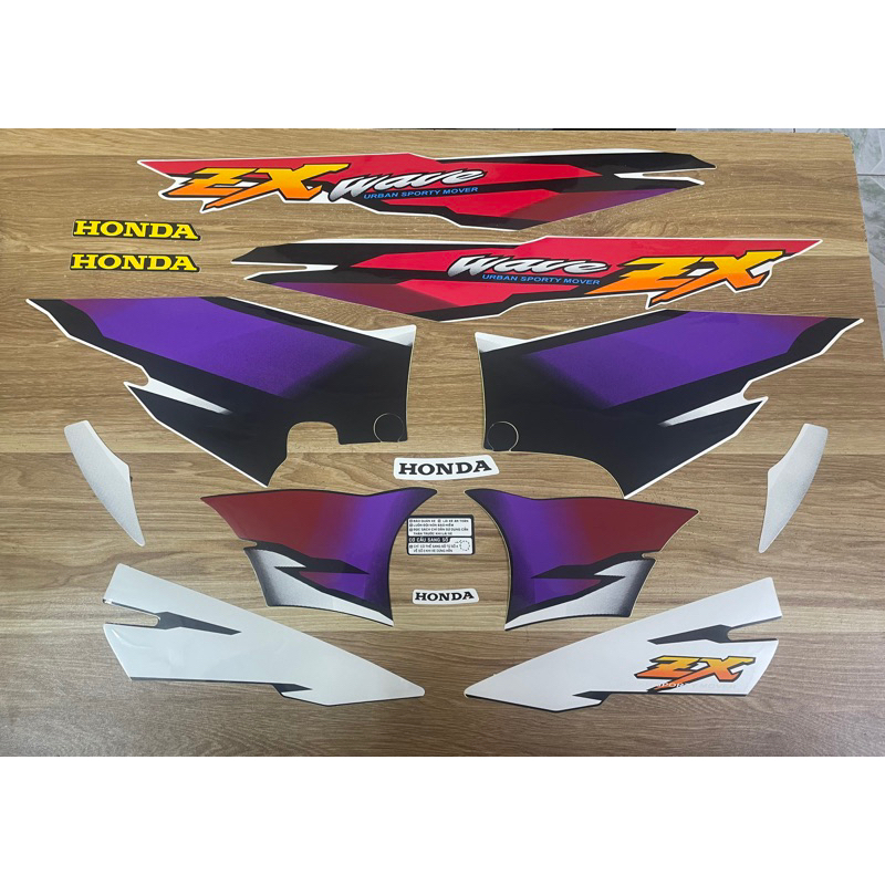 tem wave zx 100 mầu trắng