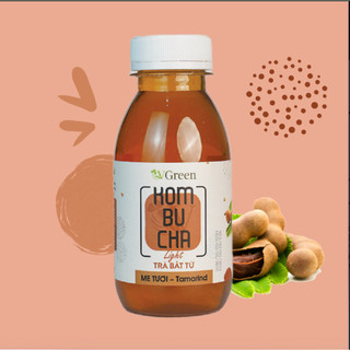 Trà Kombucha Light Dưỡng Dáng Đẹp Da Với 3 Vị Chanh Leo Vị Chanh Tươi Mật Ong Vị Me (Chai 250ml)