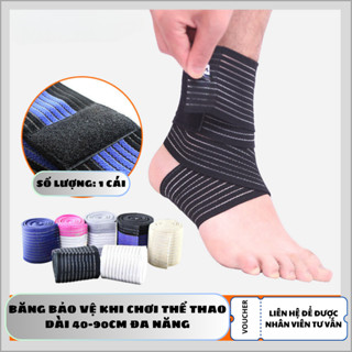 Băng Quấn Đa Năng Nhiều Kích Thước Dùng Cho Mọi Môn Thể Thao Gym Boxing Bảo Vệ Cổ Tay, Cổ Chân, Bắp Chân 1526