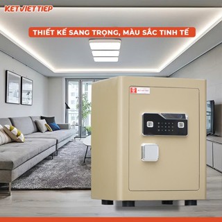 Két sắt Việt Tiệp 55kg KVTM516 Thông Minh 4IN1 Vân Tay, Điện Tử, Khóa Cơ, Kết Nối Điện Thoại Bảo Hành 2 Năm Freeship