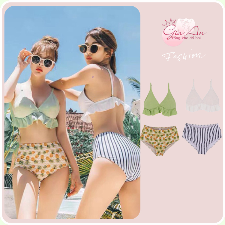 Bikini 2 Hai Mảnh Cách Điệu Quảng Châu Chất Đẹp BIKINI 2352 G-3