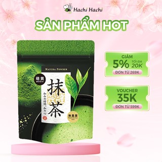Bột trà xanh Matcha Premium Kanes 30g - Hachi Hachi Japan Shop