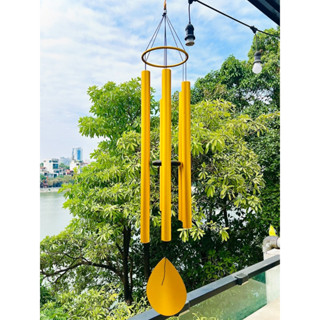 Chuông gió nhạc thiền  size 1m3 phong thuỷ cao cấp, chuông gió treo cửa, chữa lành, trị liệu 432Hz