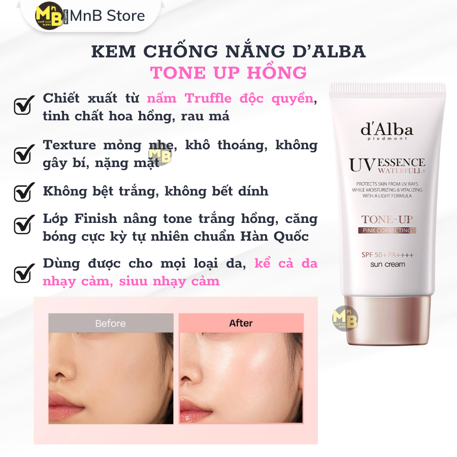 TONE UP - Hồng