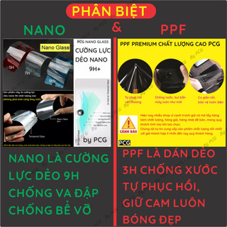 [Mua 1 tặng 1] Dán cường lực bảo vệ camera dành cho Oneplus 1+ Turbo 6 6V V 8T loại nano chống bể, PPF chống trầy