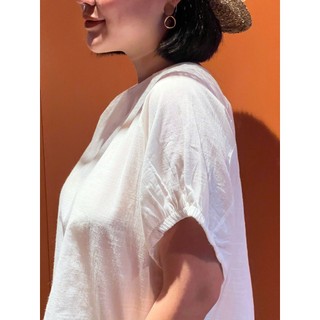 𝗠𝗔𝗬 𝗟𝗜𝗡𝗘𝗡 - - Áo cổ tròn tay liền linen (hình ảnh chính chủ)