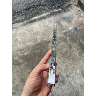 Thanh ray dọc gắn tường đôi A2 2 hàng lỗ