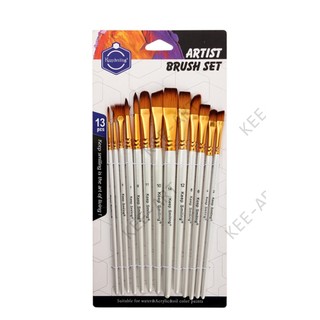 [Kee-art] Bộ Cọ Vẽ Keep Smiling A6308 (12 Cây)