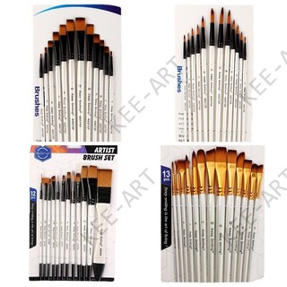 [Kee-art] Bộ Cọ Vẽ Keep Smiling A6308 (12 Cây)