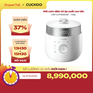 Nồi Cơm Điện Áp Suất Cao Tần CUCKOO 1.08 lít CRP-LHTR0609F - Hàng chính hãng