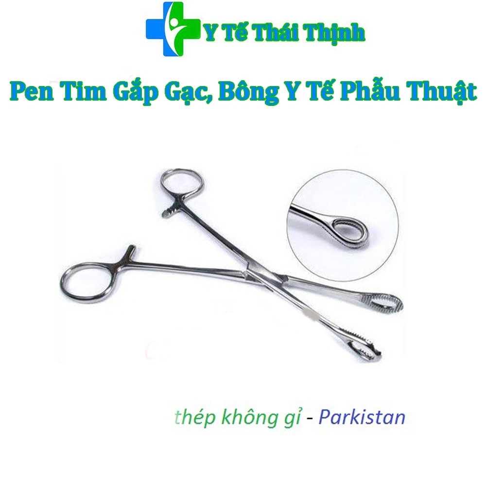 Pen Tim Gắp Gạc, Bông Y Tế Phẫu Thuật
