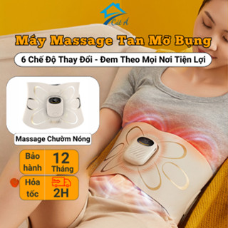 Máy mát Xa Đánh Tan Mỡ Bụng W355- Đai Massage giảm mỡ bụng Cao cấp - Giúp thon gọn cơ thể - Giảm mỡ tăng cơ