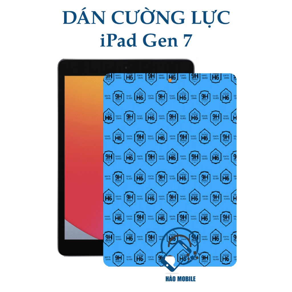 Dán cường lực dẻo nano 9H iPad Gen 7 chống bụi, chống va đập
