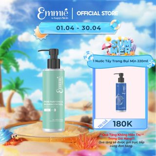 Gel Rửa Mặt Sạch Sâu Kiểm Soát Mụn Emmié Pore Purifying & Blemish Control Derma Cleansing 180ml