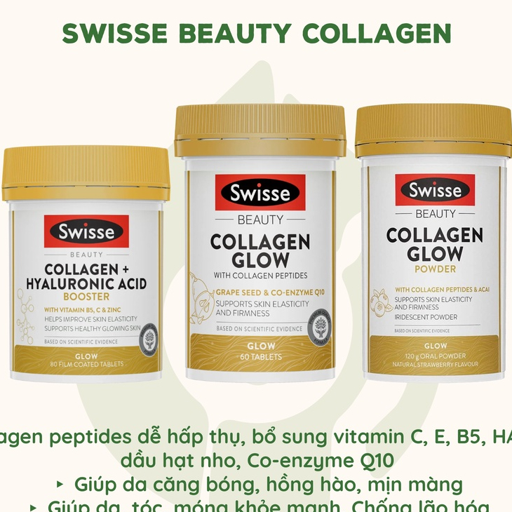 Viên Swisse Collagen Glow